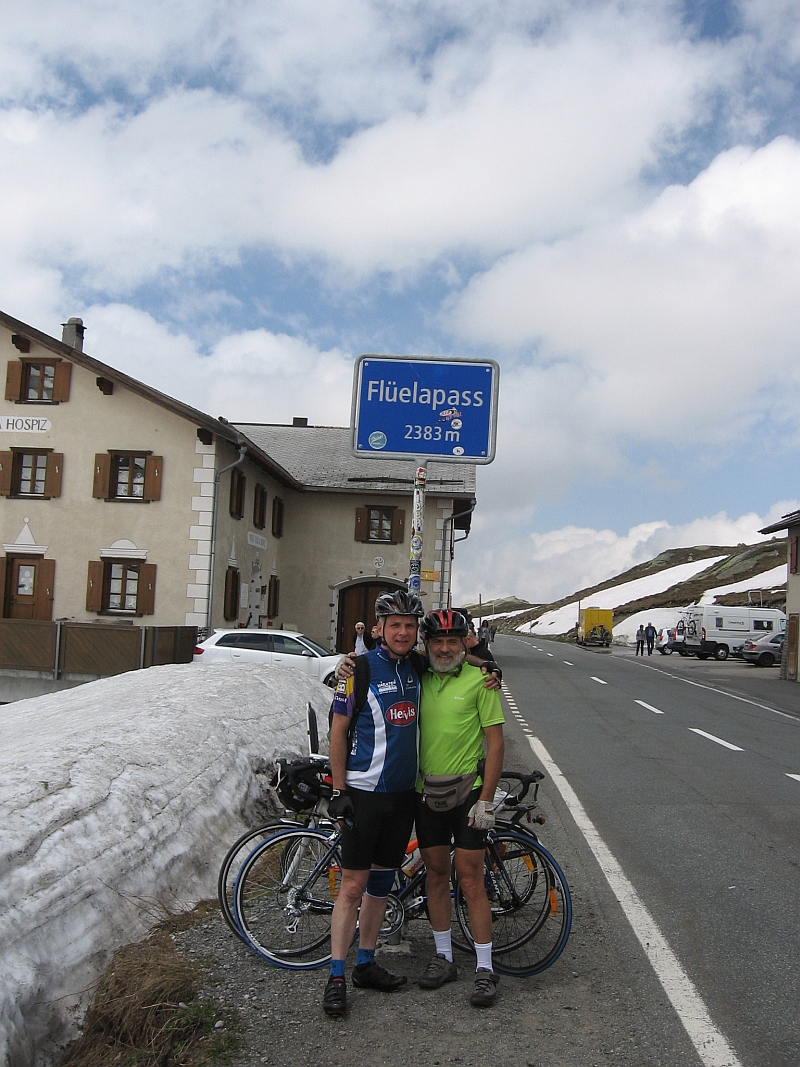 Flüela Pass z Gyuri W Szwajcarii,Szukam partnerów do wspólnego pokonywania przełęczy