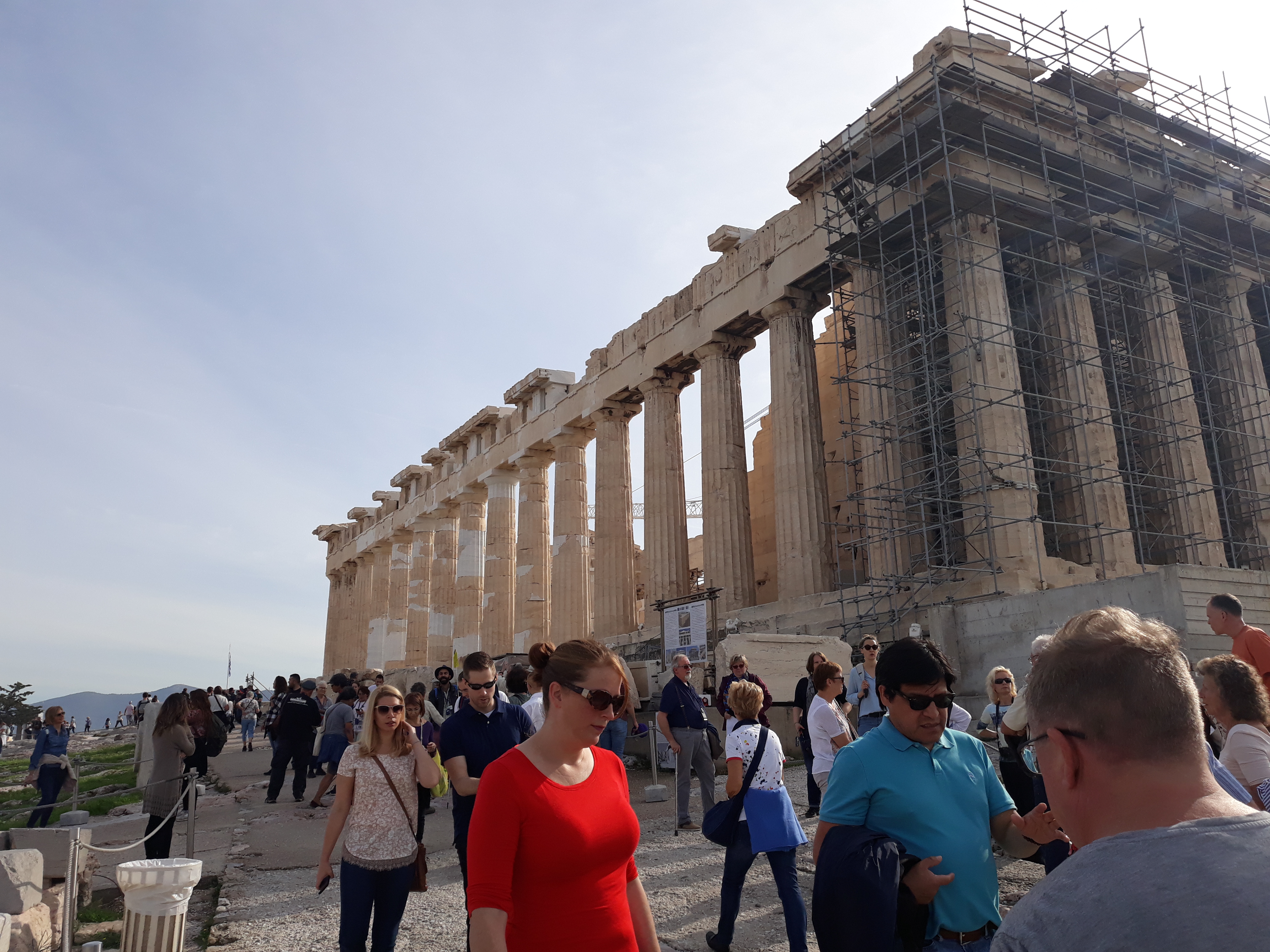Akropolisz Parthenon, kerékpártúrához társakat keresek